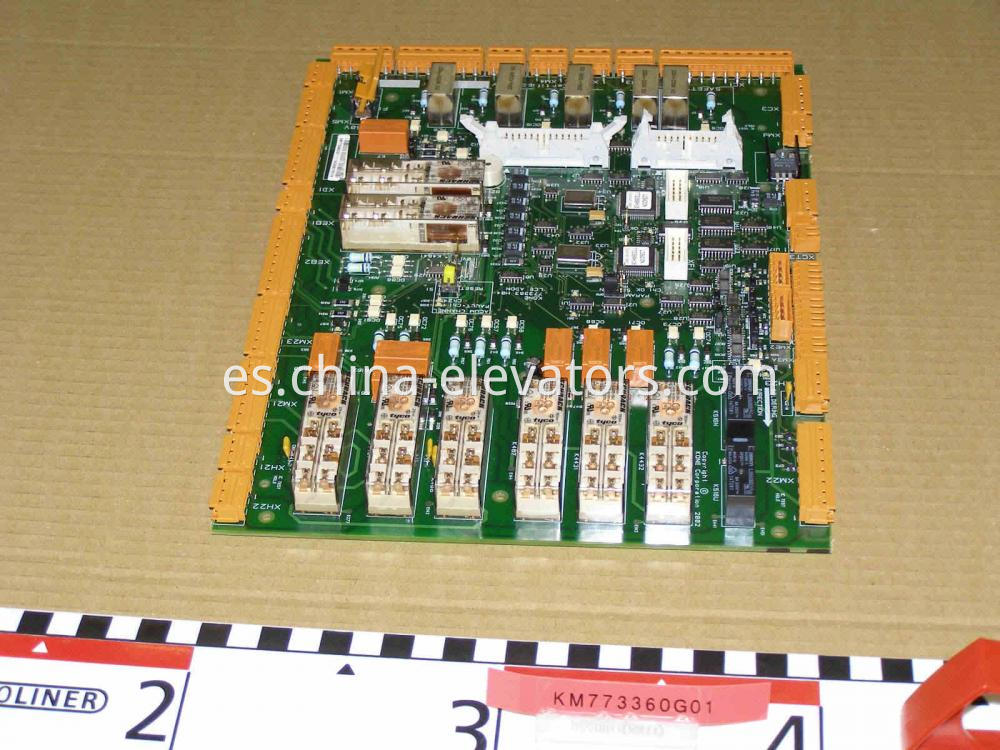 Tablero KM773360G01 del elevador KONE LCEADON KONE Elevator LCEADON Board KM773360G01